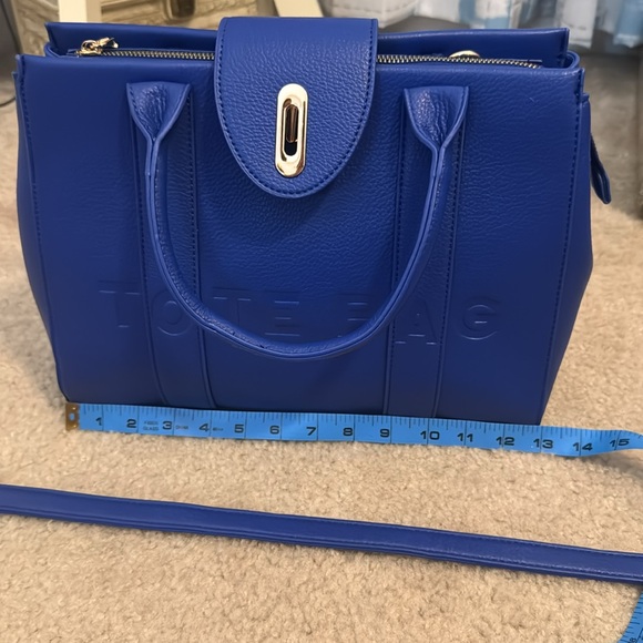 Elegant luxury Inspired Brand New Blue Tote Bag Set - Picture 10 of 12